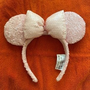 Pink Sequin Minnie Ears